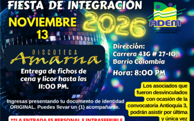 FIESTA DE INTEGRACIÓN ADEM 2026